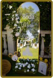 Decoración de eventos en Madrid - Boda personalizada